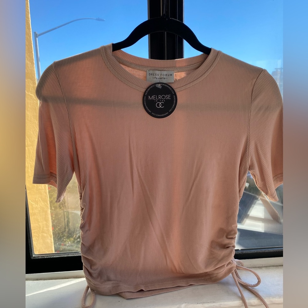 Melrose in the OC Tie Top